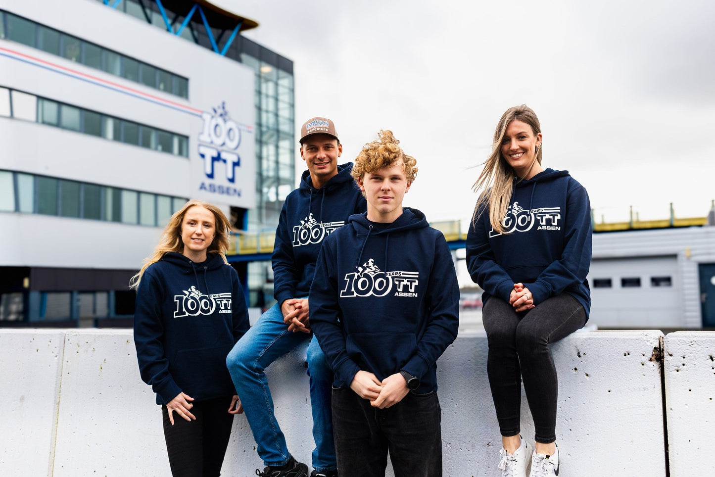 Hoodie | 100 jaar TT Assen | Navy