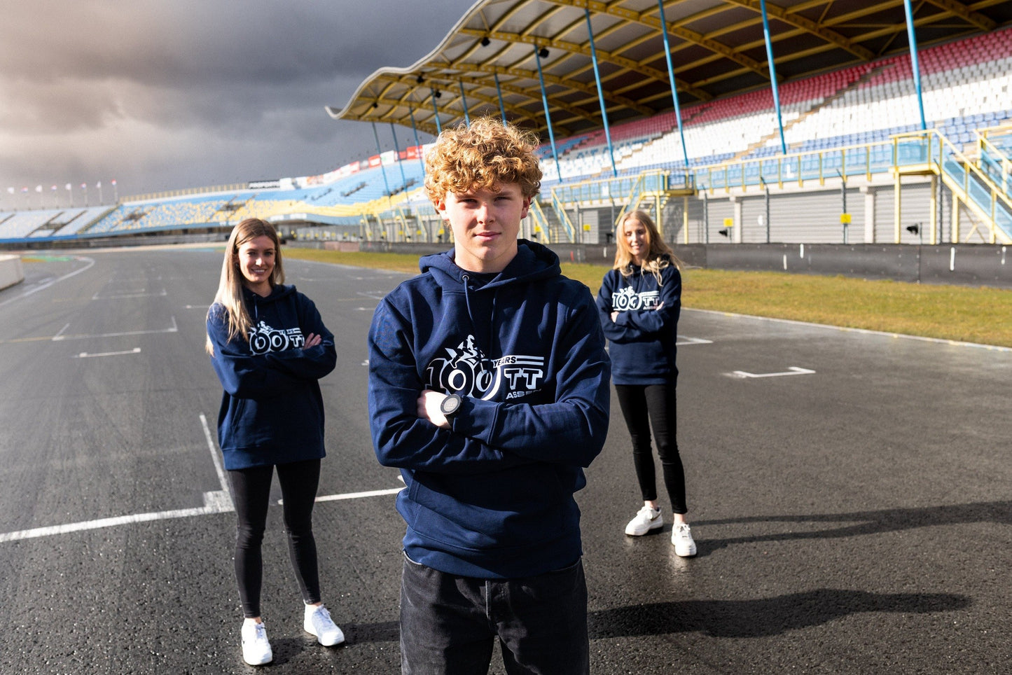 Hoodie | 100 jaar TT Assen | Navy