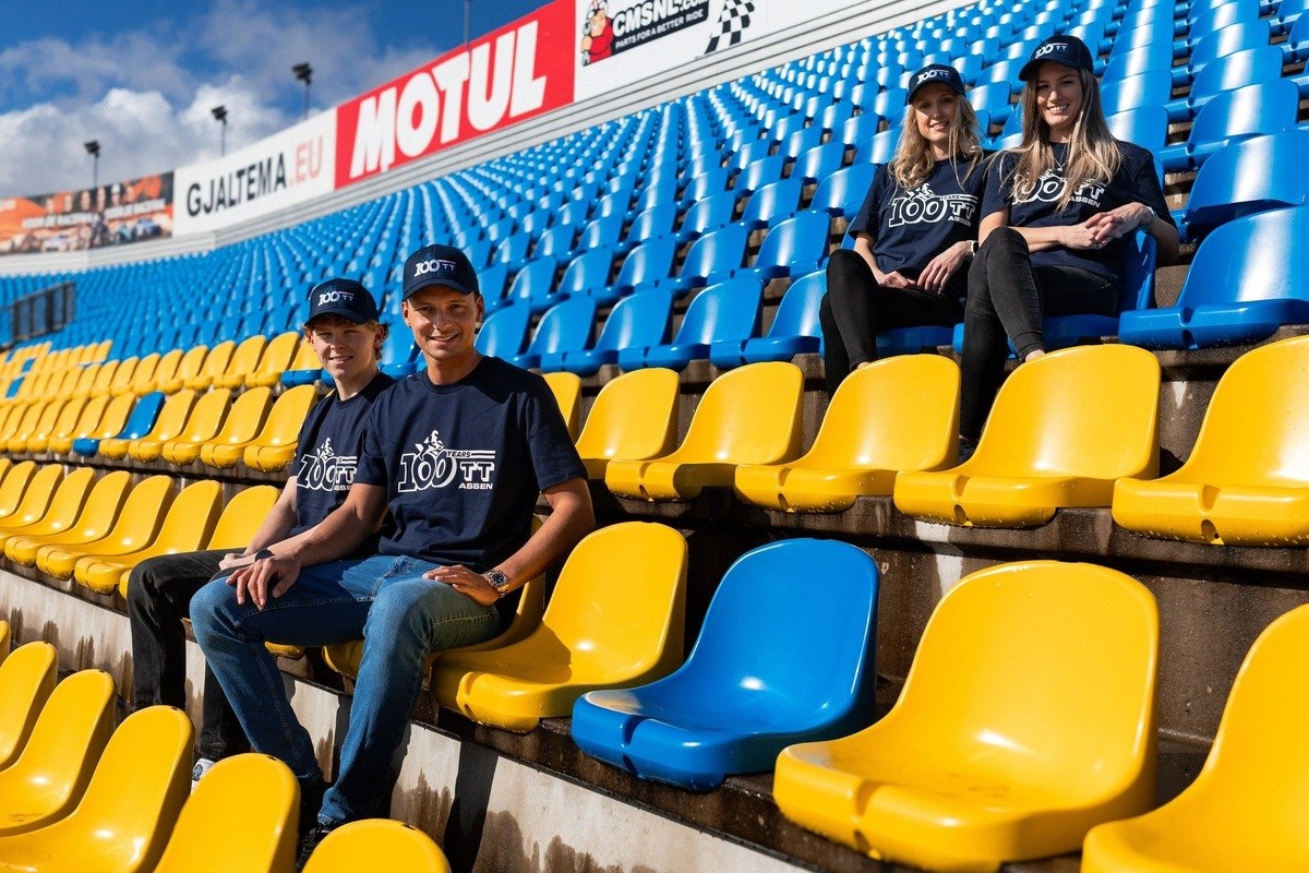 T-shirt | 100 jaar TT Assen | Navy