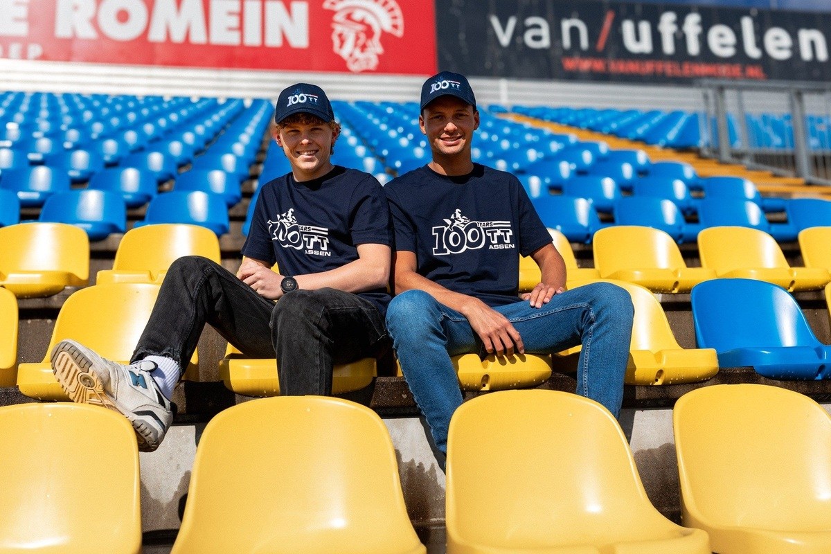 T-shirt | 100 jaar TT Assen | Navy