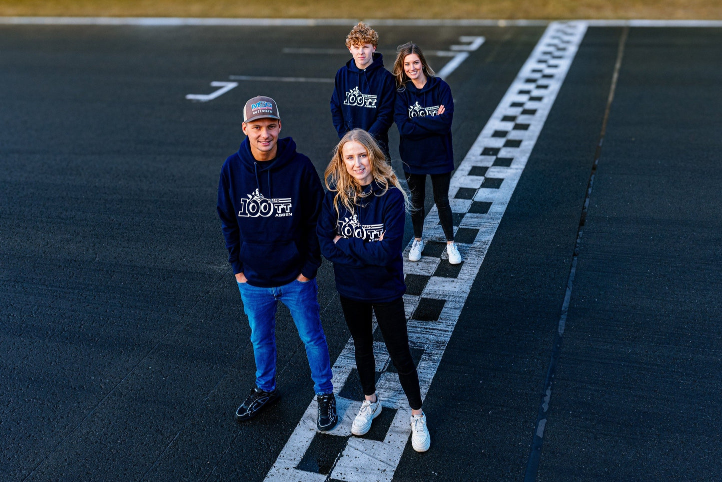 Hoodie | 100 jaar TT Assen | Navy