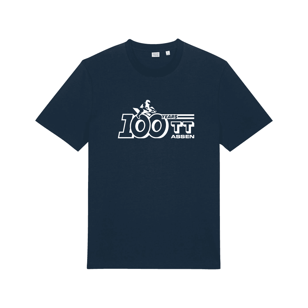 T-shirt | 100 jaar TT Assen | Navy